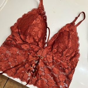 Sexy lace bra-let